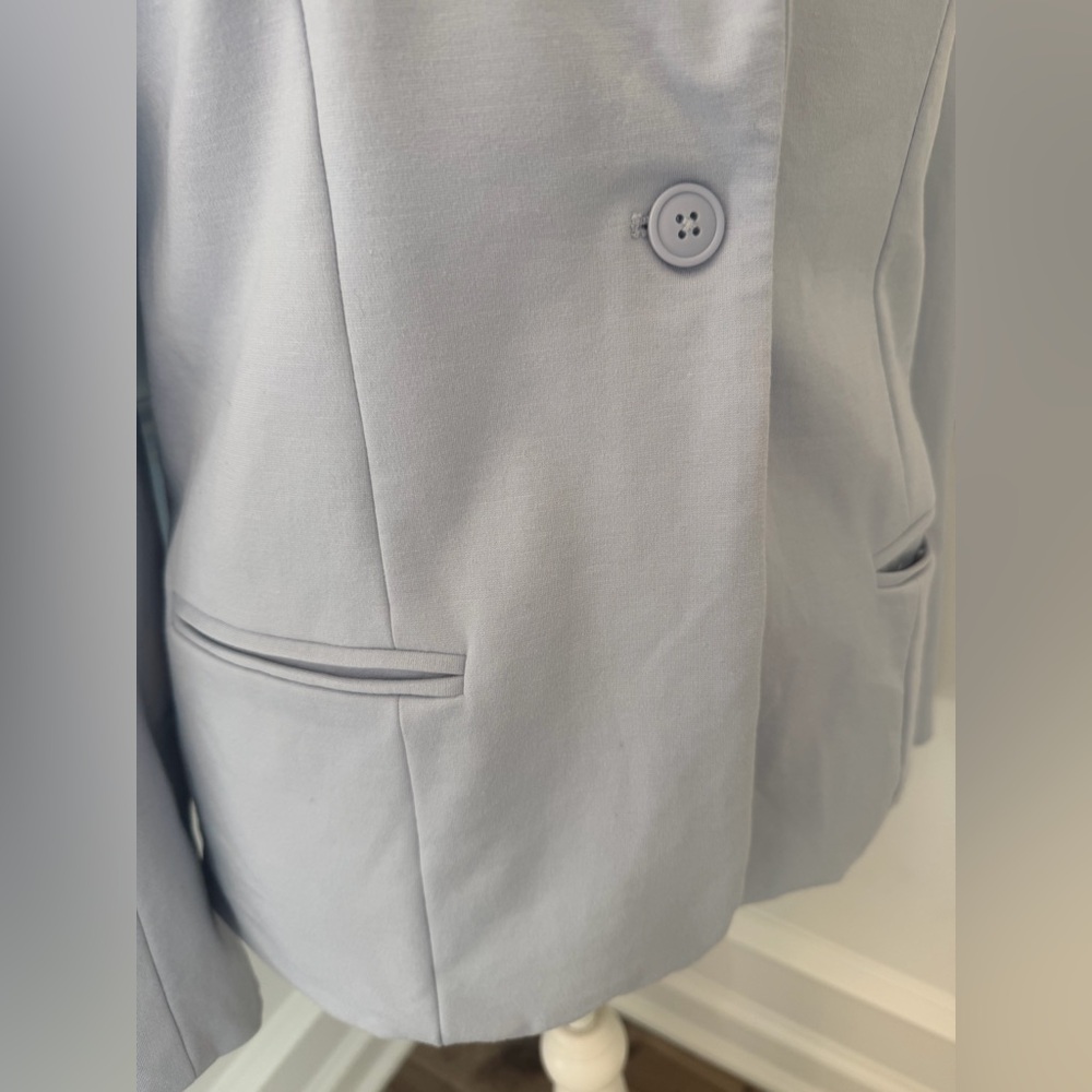 41 Hawthorn Womens Baby Blue Blazer Jacket Size M - Picture 2 of 5